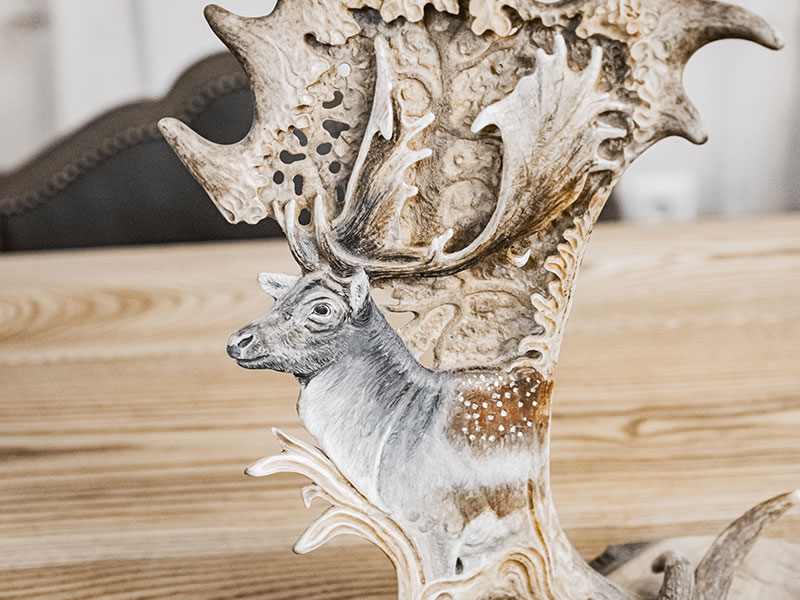 Rezba - Daniel v dančej lopate