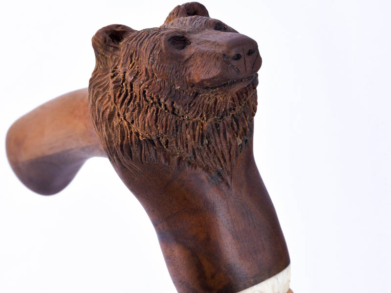 Bear carving