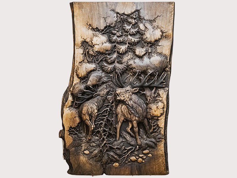 Závesná rezba jelene